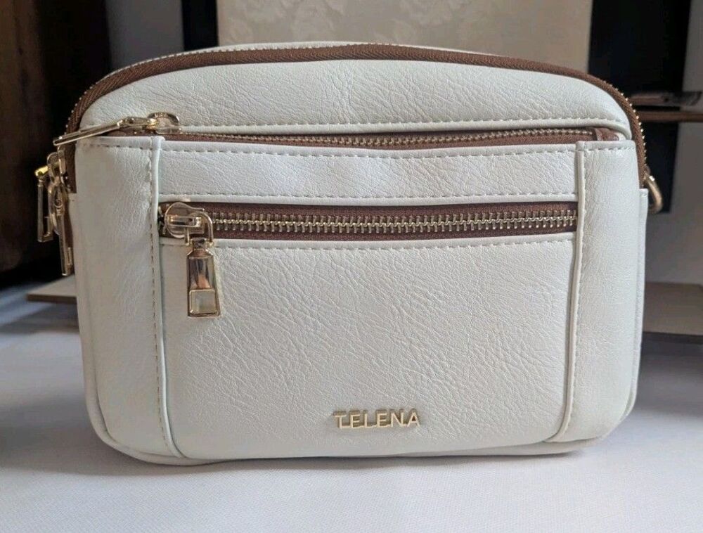 Telena Crossbody Bag - White - Picture 1 of 8